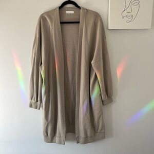 Oak and Fort Oversized Tank Long Sleeve Blazer